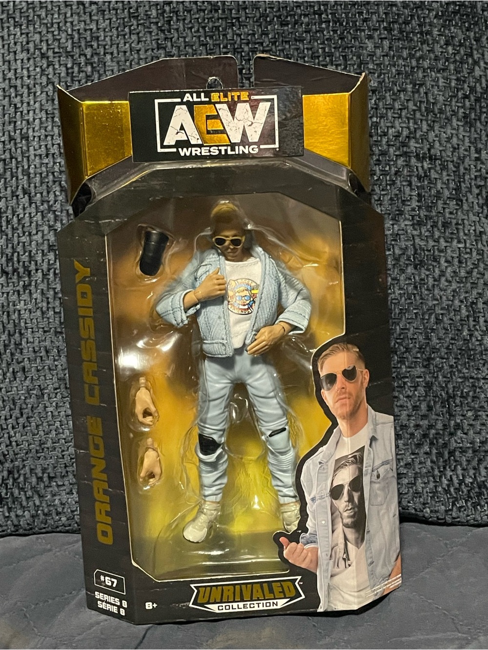 Jazwares AEW Elite Unrivaled: Orange Cassidy - Series #8